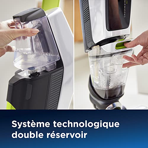 BISSELL CrossWave® X7 Plus Pet | Nettoyeur, Aspirateur & Sécheur | Multi-Surfaces 3-en-1 | Aspirateur Sans Fil pour Sols Durs et Moquettes | Mode Turbo Pet | Technologie de Double Réservoirs | 3479N - Image 6