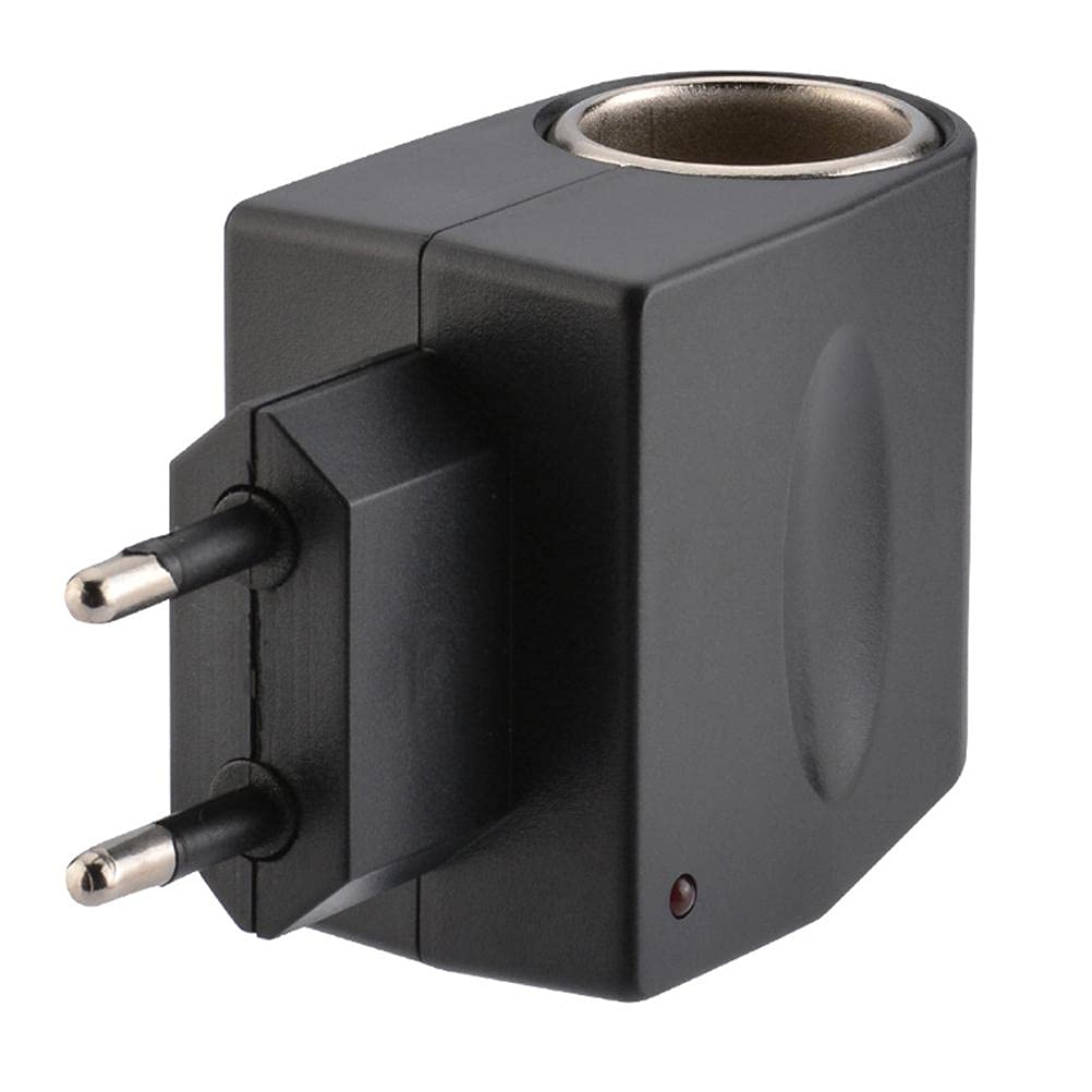 konwerter samochodowy, uniwersalny adapter 220 V AC na 12 V DC, do odkurzacza samochodowego
