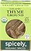 Spicely Organic Thyme Ground - Compact 0.3 Ounce