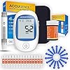 ACCUGENCE Misuratore di acido urico con 25 strisce reattive per acido urico, misuratore di acido urico multifunzione 3 in 1 Test dell'acido urico