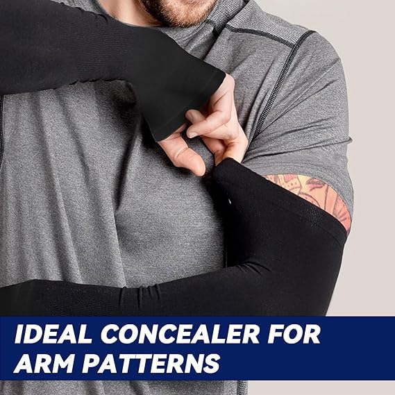 Mangas Brazos Protección UV con Pulgar para Hombre Mujer Deportes Verano Fútbol Golf Ciclismo