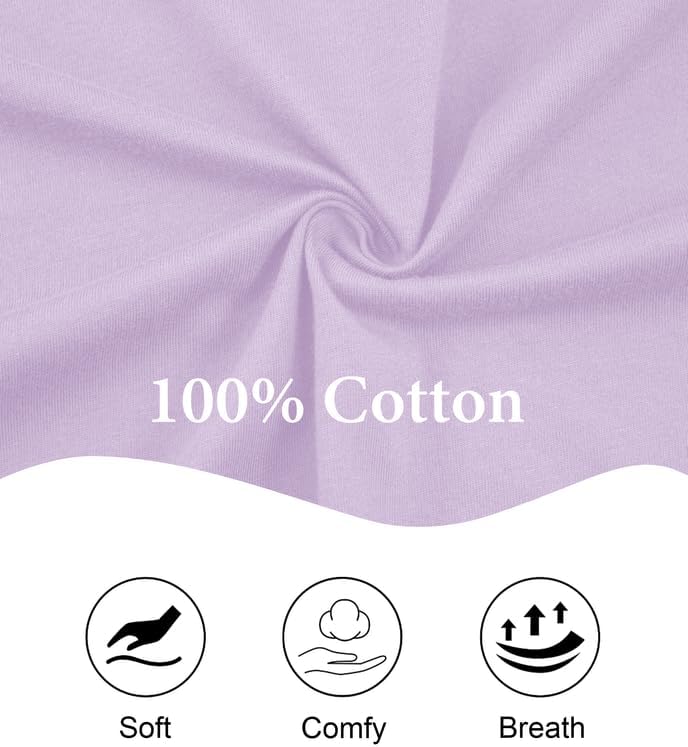 CF 100% Cotton Pajamas for Women Set Soft Comfy Fall PJ Sets for Woman 2 Piece Lounge Set Long Sleeve Tops and Pants S-XXL - Image 4