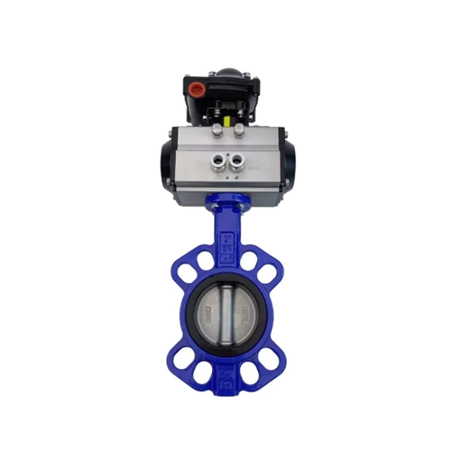 Pneumatic Liquid Butterfly Valve Wafer Type DN80(3inch,ALLOY-Low Pressure)