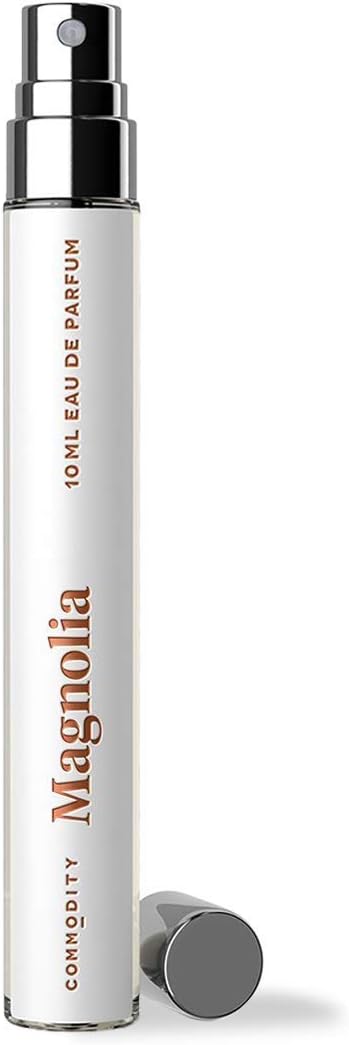 Unisex Pocket Size Glass Bottle Perfume Spray Commodity Mens Women Perfume Fragrance 10ml Bottles Perfect Travel Spray And Gift (Magnolia)