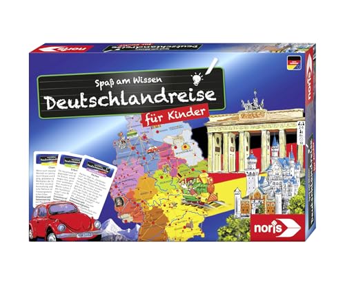 Noris 606071907 – Deutschlandreise für Kinder – Das spannende...