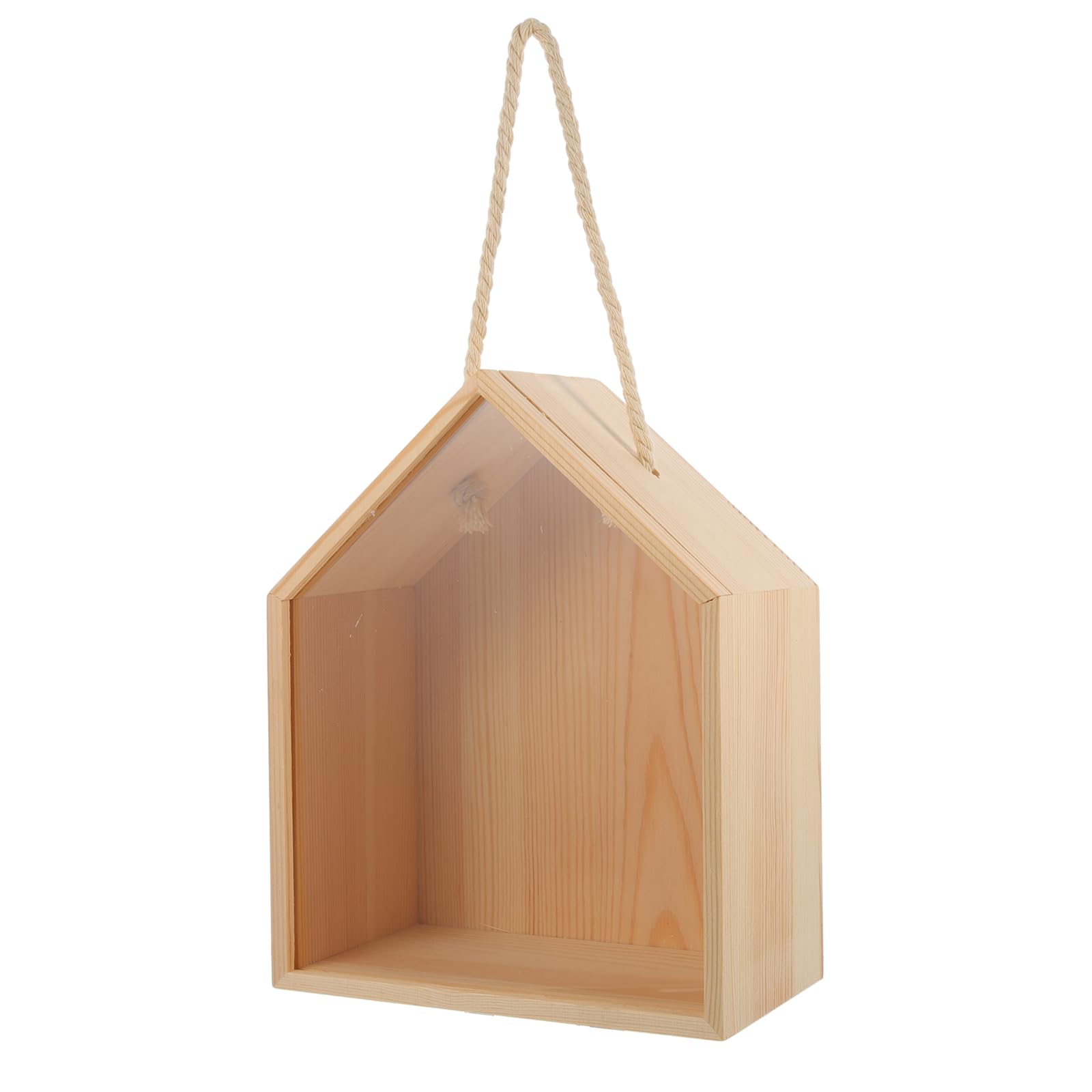 Scatola in Legno Coperchio Forma Casetta per Bomboniere Confezione Regalo per Caramelle e Dolci Adatta a Matrimoni e Compleanni