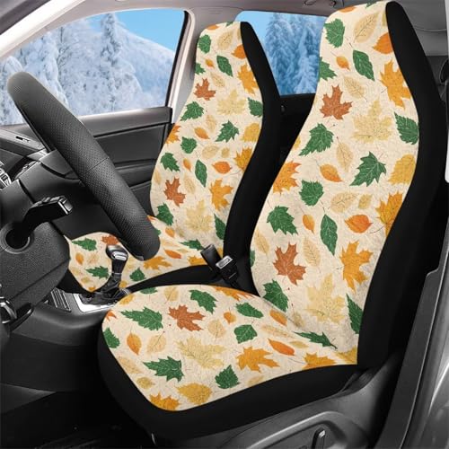 Housse de siege auto feuille d'érable durable et souple pour le confort de votre voiture