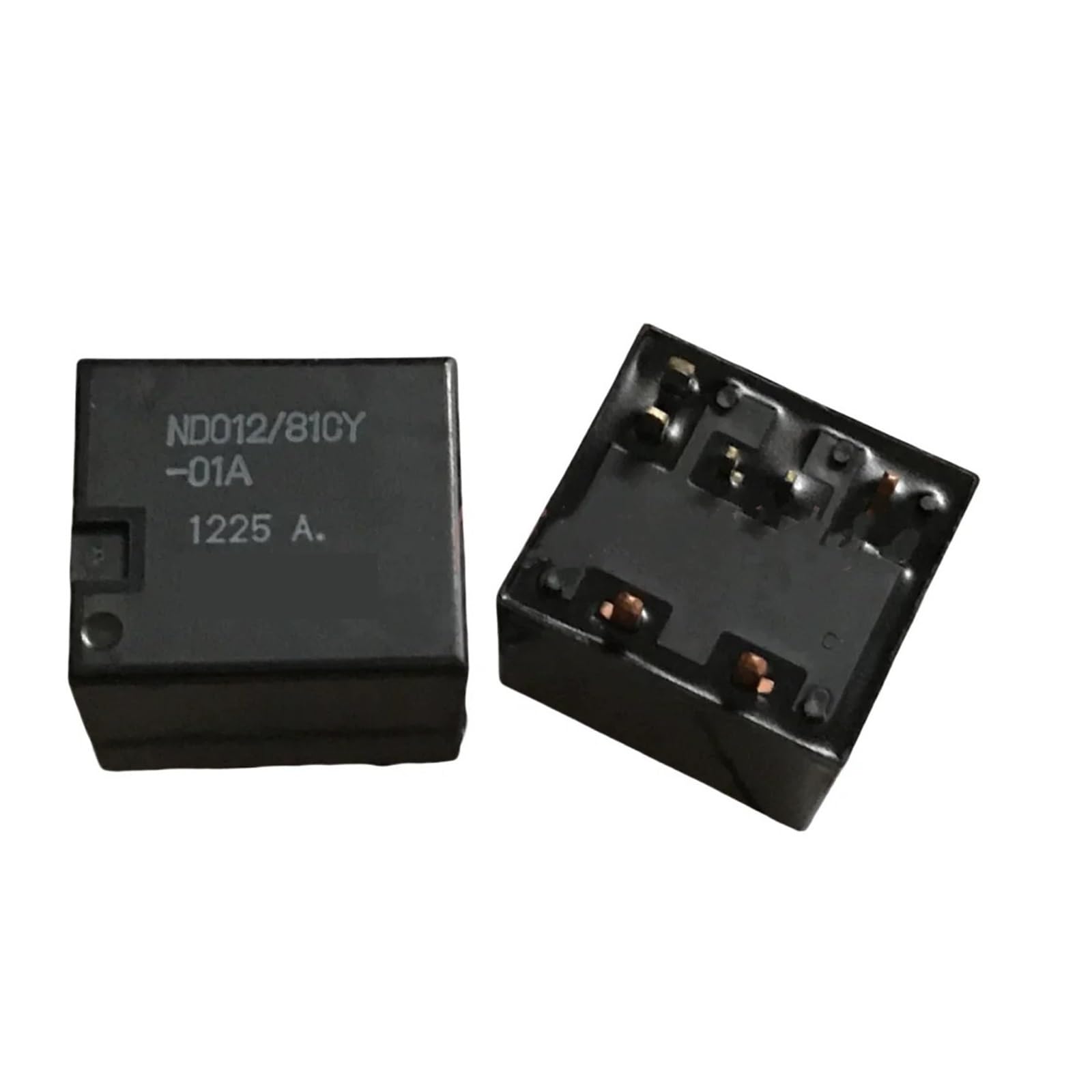 Kit de 5 relés de 12V y 7 pines modelo 274ND012-81CY-01A para sustitución de componentes