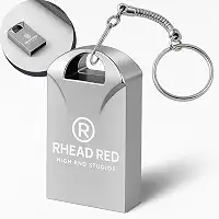 Mini Pen Drive Mini Chaveiro de Metal Rápido Ideal Para Armazenar Arquivos Fotos Musicas e Videos Metálico 128gb Resistente Ultra Rápido Cor Linha Premium (128, GB)