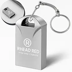 Mini Pen Drive Mini Chaveiro de Metal Rápido Ideal Para Armazenar Arquivos Fotos Musicas e Videos Metálico 128gb Resistente Ultra Rápido Cor Linha Premium (128, GB)