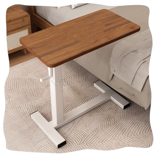 GSKDZG xbhe[u ߉\ TChe[u LX^[t p\RfXN ړ ItBXfXN ~iCge[u(Walnut Color+White Frame,60x40cm)