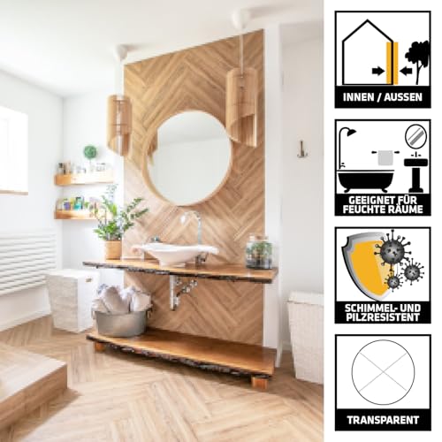 SIKA - Sanitär-Silikondichtstoff - Sikasil C - Transparent - 300ml – Ansicht 2