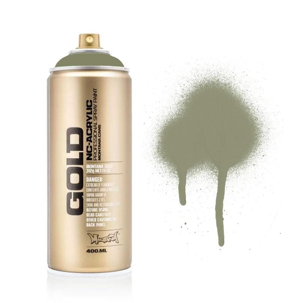 Montana GOLD Acrylic Professional Spray Paint 400 ml - Manila Green