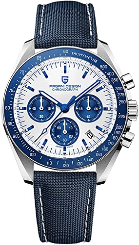 Image of LACZ DENTON Pagani Design PD1701V3 Men's Watches Quartz Men Chronograph Stainless Steel Sports Watches for Mens Waterproof Watches Japan VK63 Movement