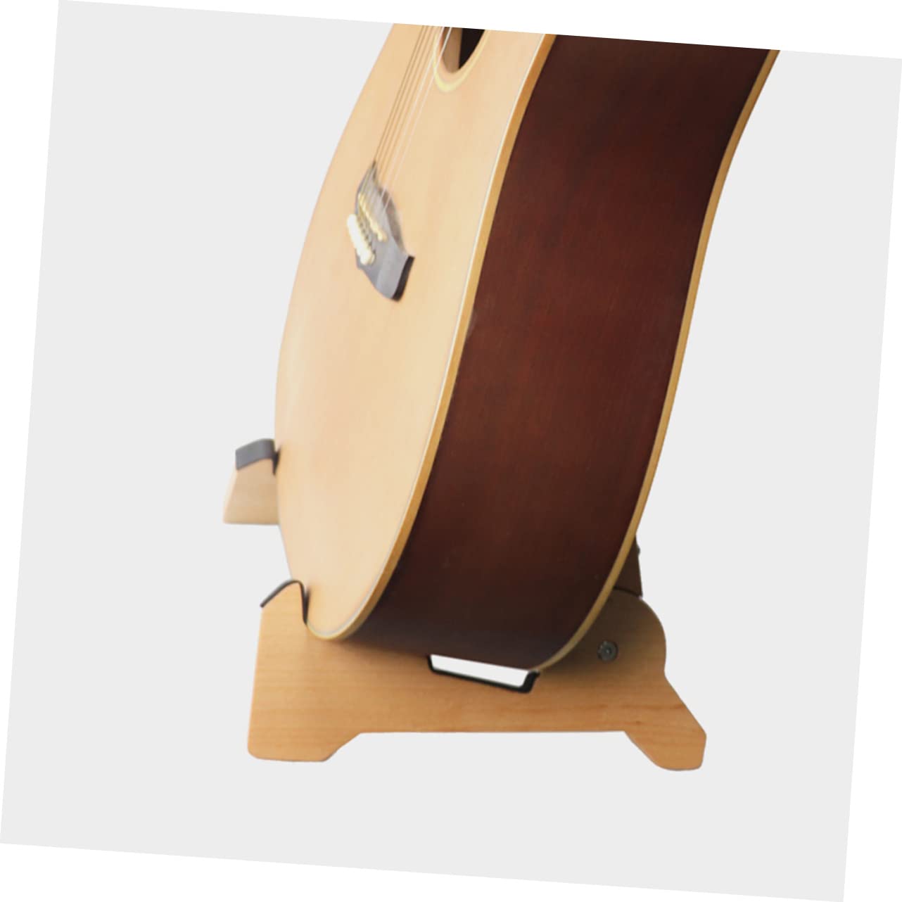Abaodam Soporte de Guitarra de Suelo Ligero y Portátil para Guitarra Eléctrica y Violín Material Sintético Adecuado para Uso en Casa o Tienda de Instrumentos Musicales