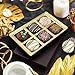 Chocolate Cookies Birthday Gift Basket for Men and Women - Gourmet Happy Birthday treats for Food Gifts, Chocolate Gift Box by Empire Delights, 6 Count