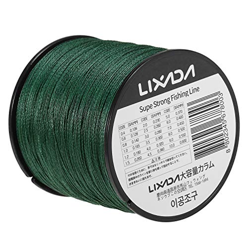 DECDEAL 500 m Linha De Pesca Trançada 4 Fios Multifilamento PE Fio De Pesca Corda De Pesca para Água