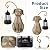 RS FURISON Solar Garden Decor Dog Statues with Lantern,Waterproof Resin Solar Outdoor Statue Decoration for Yard, Lawn, Flower Bed, Backyard, Front Yard, Patio, Balcony – Gift for Dog Lovers