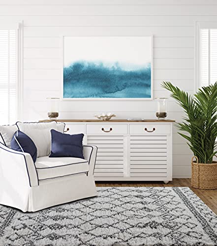 Nautica Puffy Rug – Taza Motif | Modern Home Décor