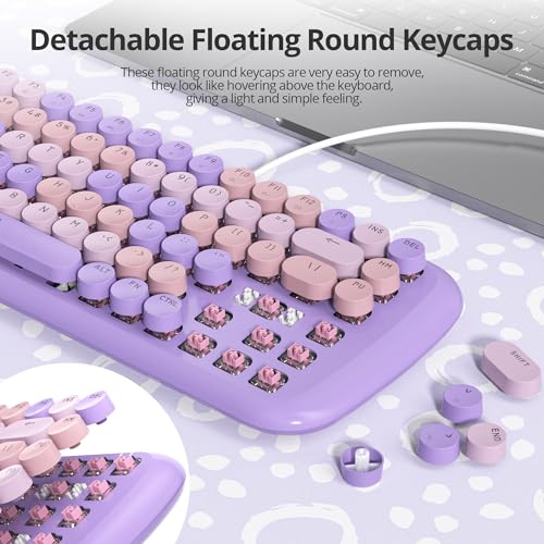 Teclado Mecánico Gamer Retro iRoboosta USB-A miniatura 2