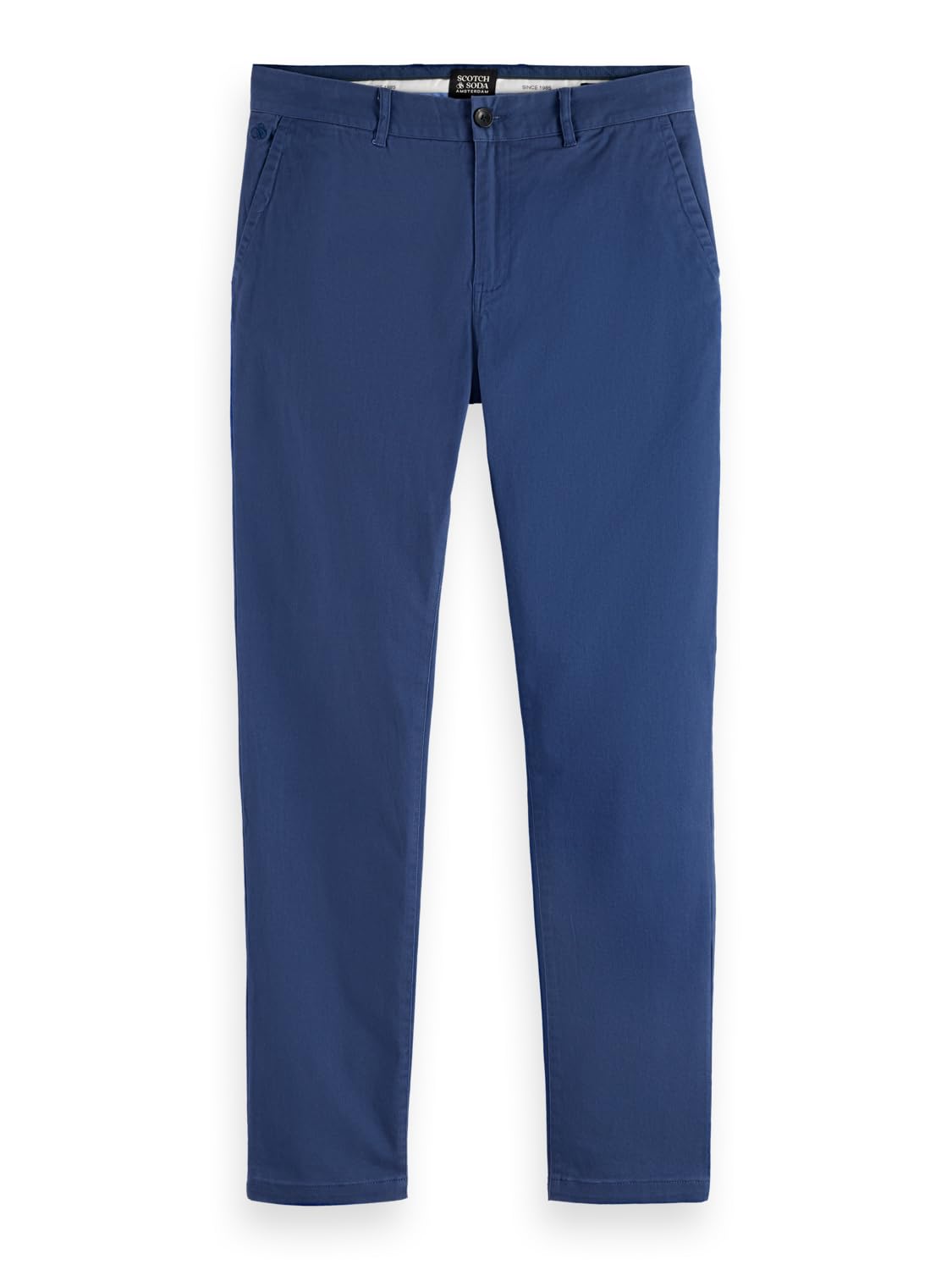 Scotch & Soda Herren Stuart Chino-Slim Fit, Insignia Blue 420, 30 W/34 L