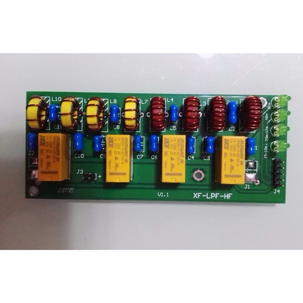 XF-LPF-HF Filtre 12 V 100 W HF Passage profond LPF Unité LPF 3,5 MHz-30 MHz Kits de bricolage