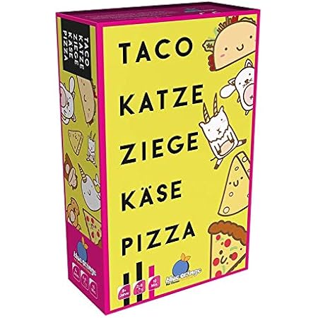 Asmodee Blod0074 Blue Orange Taco Katze Ziege Kase Pizza Party Spiel Deutsch Amazon De Spielzeug