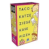 Asmodee BLOD0074 Blue Orange Taco Katze Ziege Käse Pizza, Party-Spiel, Deutsch