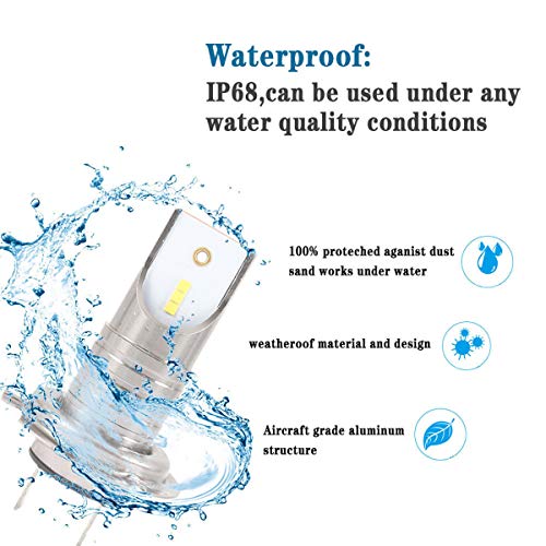 Yolispa H7 - Lampadine LED per fari auto, super