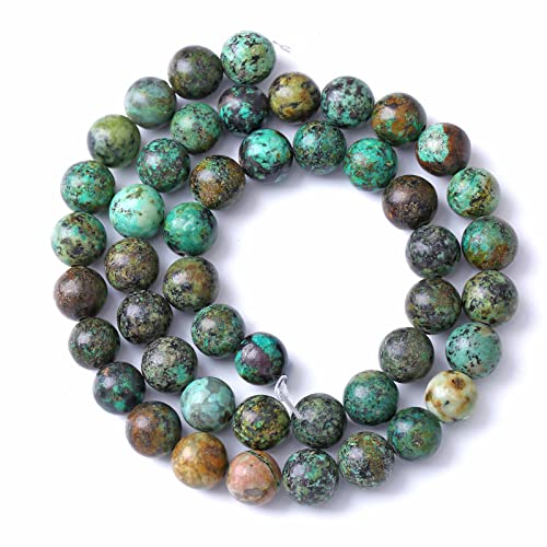 4MM 88PCS Natural Stone Green African Turquoise Spacer Loose Beads for Jewelry Making DIY Bracelet Necklace