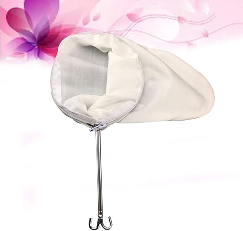 Miniatura 9 de Cabilock Bolsa de filtro de tela de franela de acero inoxidable con anillo de té reutilizable para té de hojas sueltas