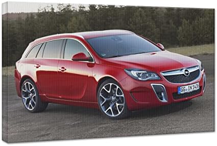 2014 Opel Insignia Opc 18X24 Gallery Wrapped 3/4" Depth Canvas Print