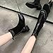 ZODOF botines mujer planos Otoño Invierno Vintage con Cordones Zapatos de Mujer...