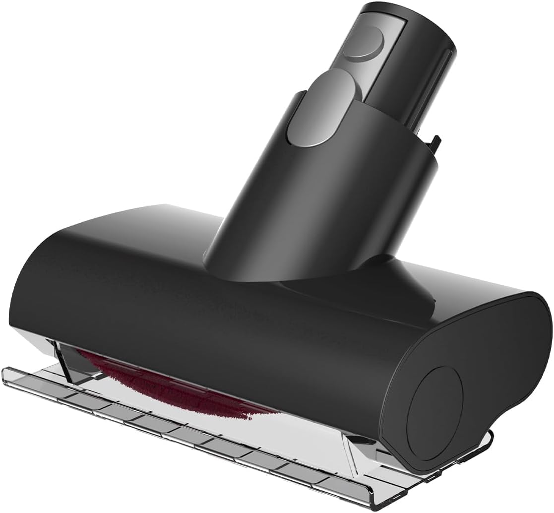 Vexilar V12 Vacuum Cleaner Accessories – Mattress Brush, Mini Power Tool Brush Head, Ideal for Cleaning Sheets and Sofas