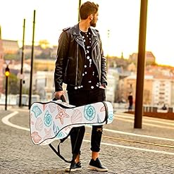 Housse étanche pour guitare acoustique avec double bandoulière et poche Motif étoile de mer, Multicolore 01., 42.9×16… - Les Beatles, Paul McCartney, John Lennon, RIngo Starr, George Harrison Housse étanche pour guitare acoustique avec double bandoulière et poche Motif étoile de mer, Multicolore 01., 42.9x16… – Image 6
