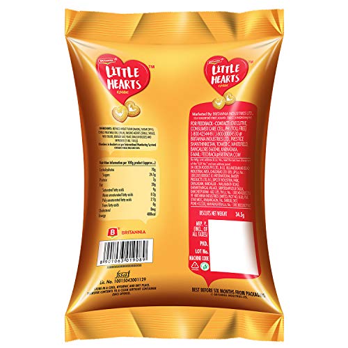 Image of Britannia Biscuits - Little Hearts, 39g Pack