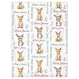 Novusopt Kangaroo Blanket with Name Monogrammed Baby Blanket Personalized Baby Blankets for Girls Customized Baby Blankets Receiving Baby Blanket Girl Blankets for Newborn Girls