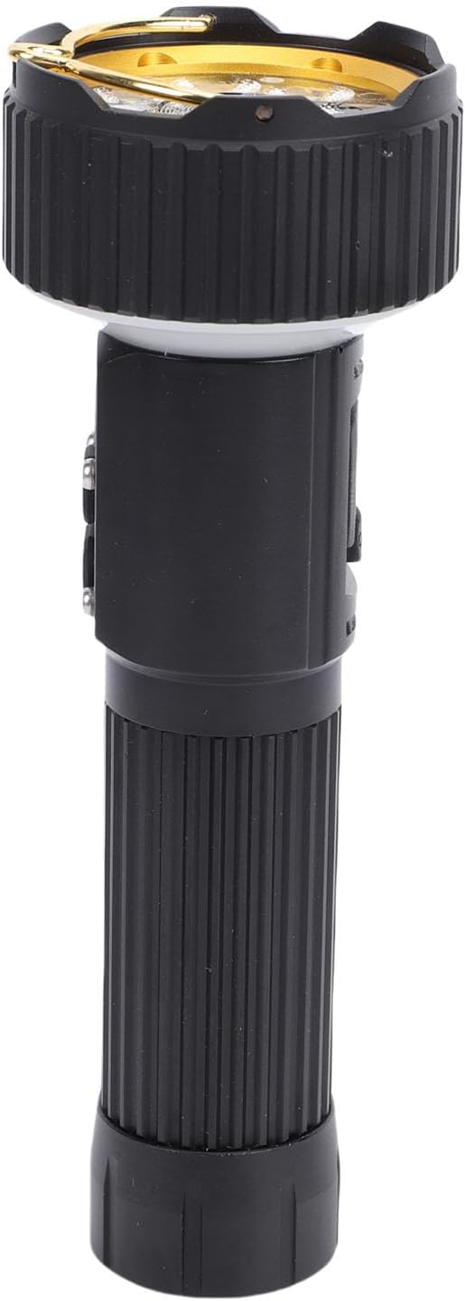 – Camping FlashLight, Rechargeable Two Way Illumination LED FlashLight, Multicolor for Astronomy Night Observation Hiking Fishing