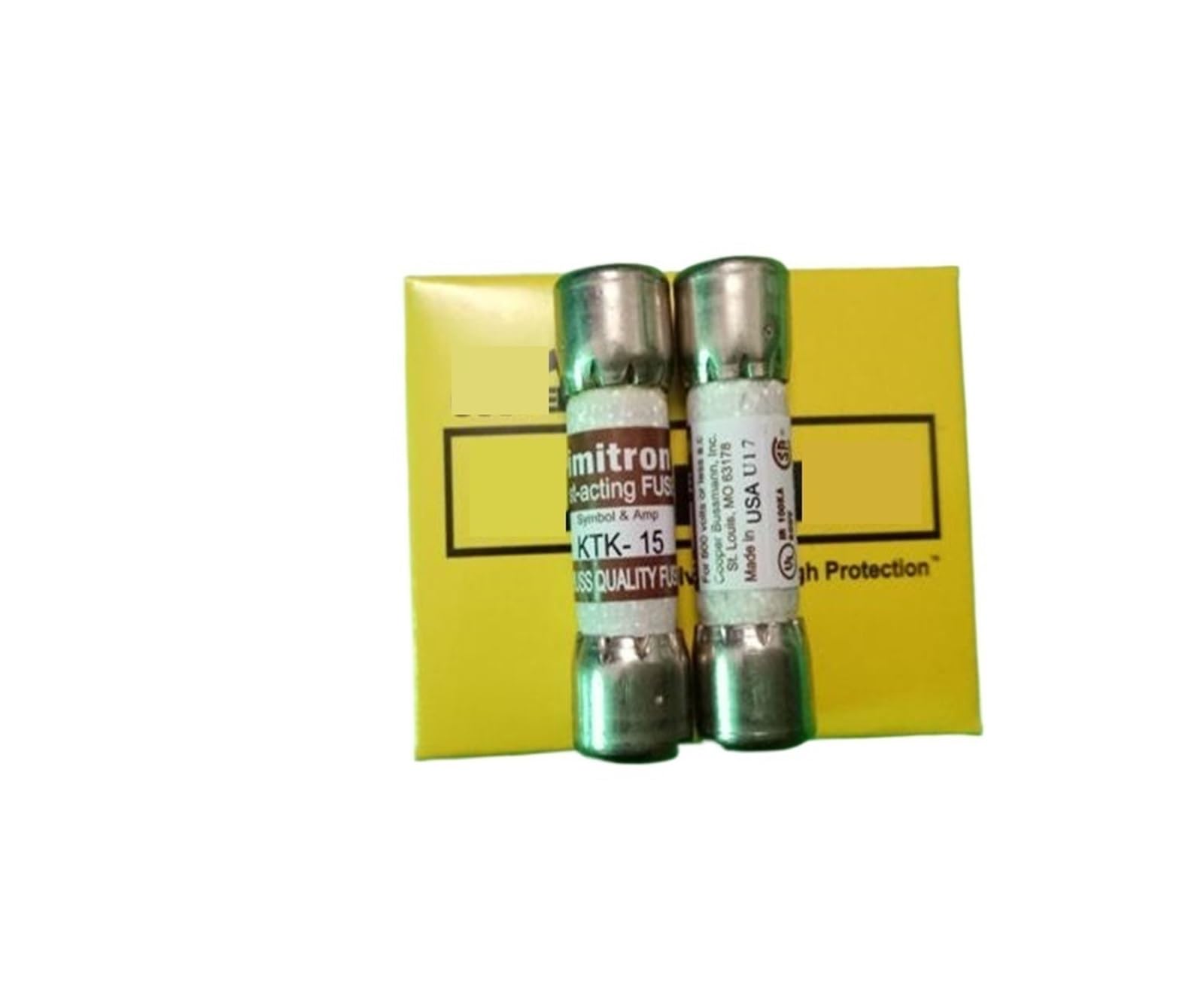 CXFCIHFT 1pcs KTK-15 Quick fuse 10X38 15A 600V fuse