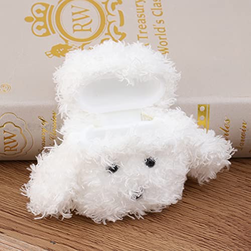 Gatuida 2pcs Cartoon Accessories Skin Organizer- Earbuds Head White Autumn for Airpods Dog With, Key