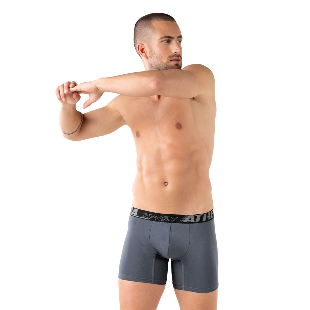 Athena - Lot de 3 Boxers Longs Homme Sport Air Fit