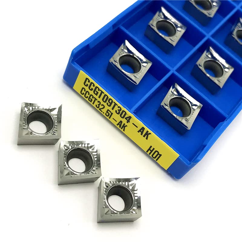Herramientas de Torno 10 Piezas CCGT09T302 AK H01 miniatura 2