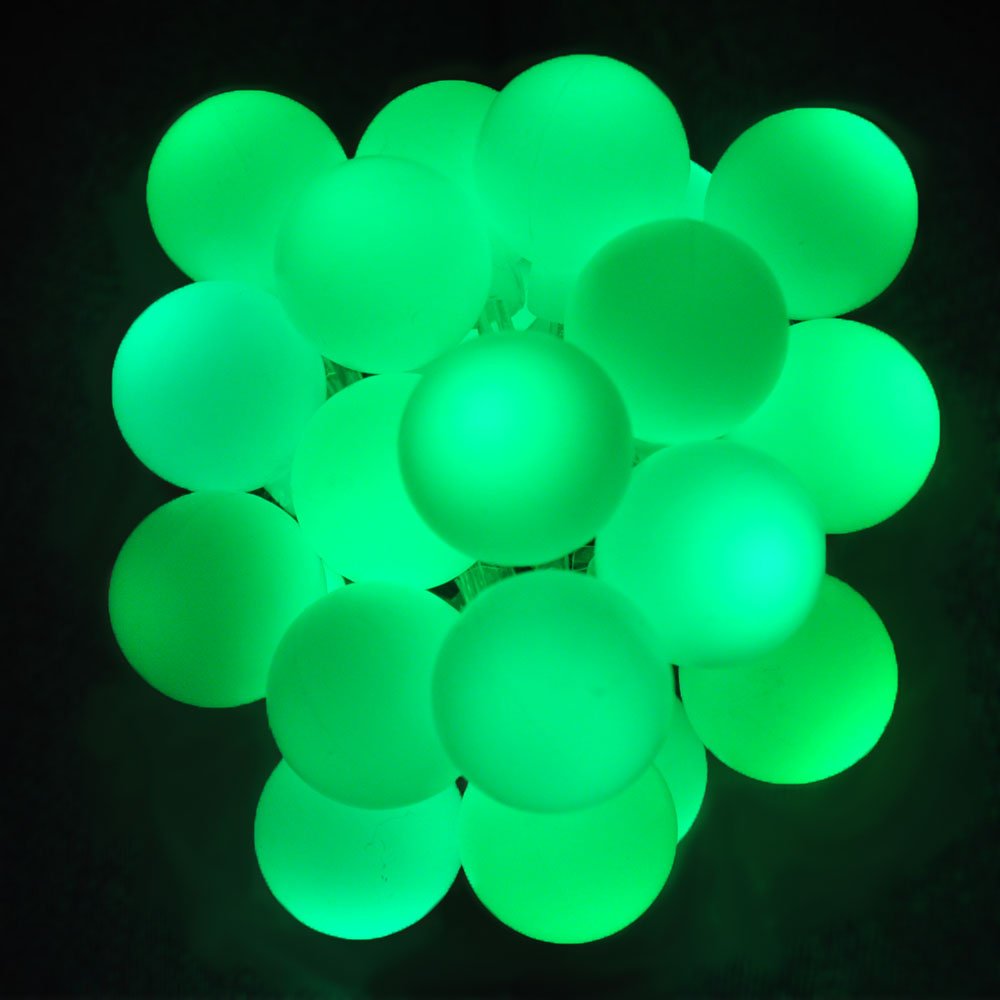 LightsGo USB Powered 20 LED 2M Berry Ball Indoor LED Fairy Lights for PC, MAC, Phone charger (Green)