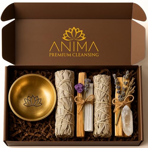 Anima Conjunto de manchas – Kit de limpeza energética com Palo Sa...