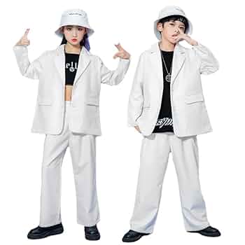 社交ダンス セットアップ モノトーン サイズ L Amazon | モノトーン スーツ アースカラー キッズ ダンス 衣装