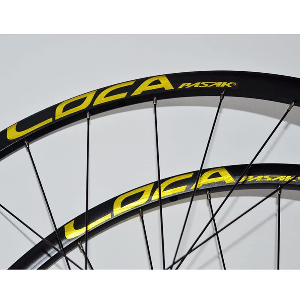 ZFF 26/27.5/29 Pollici MTB Ruote Freno A Disco Mountain Bike Set di Ruote Cerchio Ultraleggero Rilascio Rapido 7 8 9 10 11 12 velocità Cassetta Ruota Libera 24 Buche (Color : Gold, Size : 29in)
