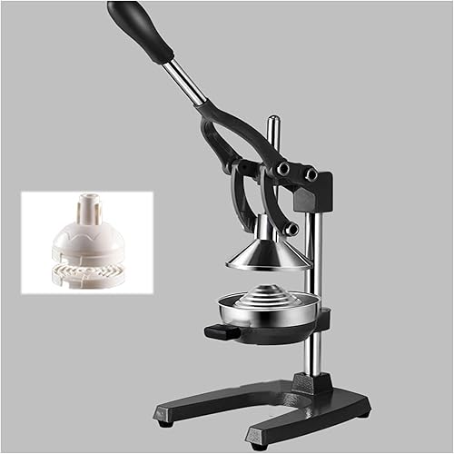 Miniatura 6 de Exprimidor de cítricos de hierro fundido, máquina exprimidora manual de prensa, exprimidor de cítricos manual con exprimidor de frutas para naranja
