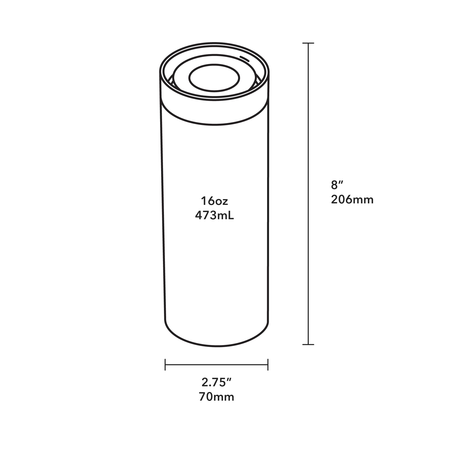 MiiR, 360 Traveler, Stainless Steel Double-Wall Vacuum Insulated Tumbler