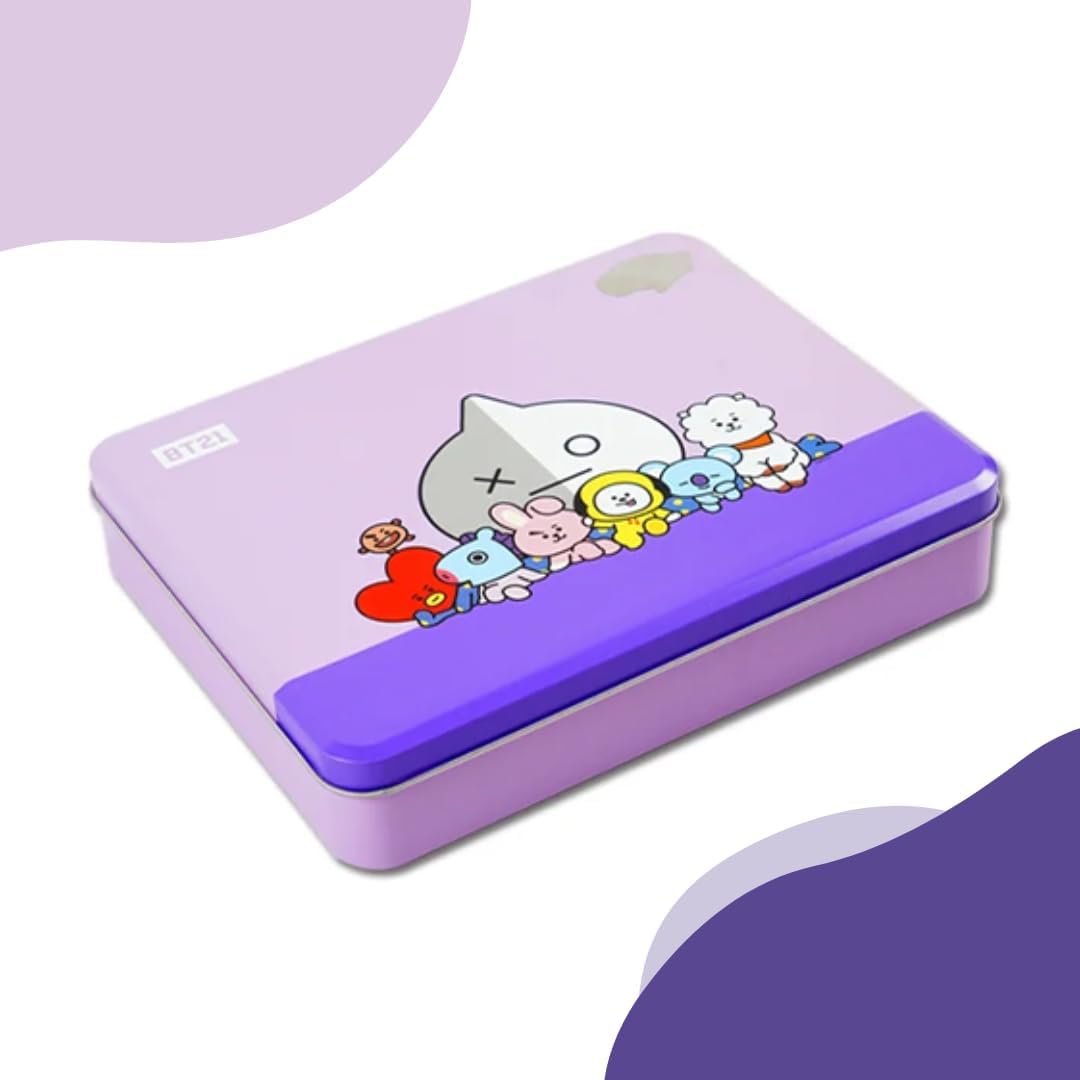 [BTS OFFICIAL] BT21 TIN CASE | Original BTS Merch - KPOP Official Merch