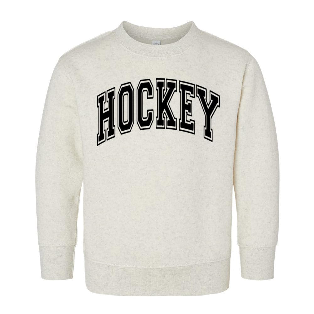 Arch Hockey Kids Sweatshirt Toddler 3T Natural Heather